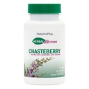 NaturPlus Herbal Actives Chasteberry - 60 Kapsler - Understøtter menstruation Well- At være og reproduktiv sundhed - Vegan, Gluten Free - 60 Servere
