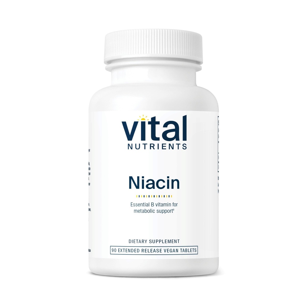 Vital Nutrients Niacin 500 mg