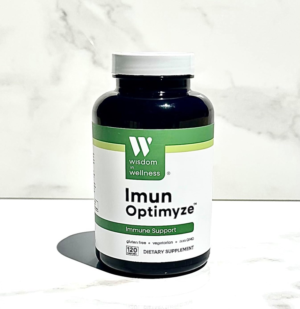 Immun OPTIMIZE - immunsystem support supplement - 120 kapsler - Balance Complex for immunstøtte - Multi Vitamin supplement kapsler til voksne - Gluten Free og ikke GMO supplement