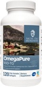 XYMOGEN OmegaPure 900- TG - International Fish Oil Standards (IFOS) Five- Star Certified Fish Oil - DHA EPA Omega-3 Supplement in Triglycerid Form for cardiovaskulær + kognitiv support (120 Softels)