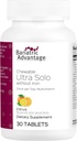 Bariatric Advantage - Chewable Ultra Solo Uden jern - Citrus - 30 tabletter (pakning med 1 stk.)