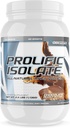 G6 Sports Nutrition Prolific Isolate All Natural Whey Protein Isolate (Gluten Free, Lactose Free, Soy Free, Stevia Sødet, 25g Protein, 100 kalorier) - 2.5lb Jar - Chokolade Peanut Butter