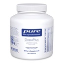 Pure indkapslinger DopoPlus - Understøtter Dopamin produktion - til daglig hjernefunktion * - med folat, B6-vitamin & L- 5-MTHF - Non- GMO & Vegan - 180 kapsler