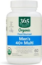 365 af Whole Foods Market, Vitamin Multi Herre mad dyrket 40 Plus, 60 Greve
