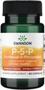 Swanson P- 5- P (Pyridoxal- 5- phosphat) Coenzymeret vitamin B- 6 40 Milligram 60 Kapsler