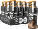 OWYN Kun hvad du har brug for Pro Elite Vegan High Protein Keto Shake, 32g Protein, 12 Fl Oz (Pack of 12) og Pro Elite Vegan Plant-Based High Protein Keto Shake, Ingen Nut Butter Cup, 32g Protein (Packaging May Vary)