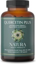 Natura Health Products Quercetin Plus Supplement - Modulater Sund immunforsvar og histamin Respons - Med bromelain, C-vitamin, Nettle Leaf & Quercetin (90 kapsler)