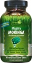Irwin Naturals Mighty Moringa 1000 mg - 60 Liquid Softgels - with Chia, Coconut, Hamp, Avacado & Omega Superfoods - 30 Total Servering