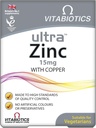 Vitabiotika ultra zink 15mg med kobber 60 tabletter af Ultra