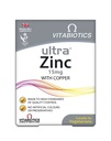 Vitabiotika ultra zink 15mg med kobber 60 tabletter af Ultra