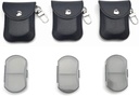 VOFOON 3 Pack Lille Pill Organizer, Rejse Pill Box til purse, Keychain Pill Holder, Pocket Pill Container, 2 gange en dag dagligt transportable medicin Vitamin sag, Fisk Oil Box, Supplement Box