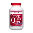 Dr. Sinatra Omega Q Plus 100 Resveratrol - Omega-3 Supplement understøtter hjerte sundhed og giver antioxidant magt med 100 mg CoQ10 og Resveratrol (180 softels)