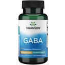 Swanson Aminosyre Maksimal styrke GABA 750 Milligram 60 Veg kapsler