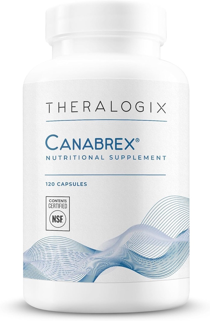Teralogix Canabrex Palmitoylethanolamid (Pea) Supplement - 60- Day Supply - Joint Health Supplement for Women & Men - Sleep & immunsupport Supplement - NSF Certified - 120 Kapsler