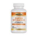 Nature 's Lab Gold Super Vitamin C 1000mg - Immunsystemet Support - Indeholder Bioflavonoider Complex & Quercetin - Non- Acid, Non- GMO, Gluten Free, Vegan - 120 Kapsler (2 Måned Supply)
