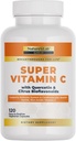 Nature 's Lab Gold Super Vitamin C 1000mg - Immunsystemet Support - Indeholder Bioflavonoider Complex & Quercetin - Non- Acid, Non- GMO, Gluten Free, Vegan - 120 Kapsler (2 Måned Supply)