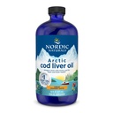 Nordic Naturals Arctic Cod Liver Oil, Orange - 16 oz - 1060 mg Total Omega-3s with EPA & DHA - Heart & Brain Health, Healthy Immunity, Overall Wellness - Non-GMO - 96 Servings