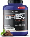 Ultimate Nutrition Prostar Whey Protein Powder Isolate, Gourmet Chokolade Mint - Lav Carb, High Protein Powder Shake for Muscle Gain & Recovery - Lavt natrium, Low- Fat & Keto Friendly - 5.28 lbs Tub