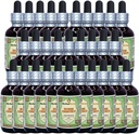 Horse Chestnut (Aesculus Hippocastanum) Glycerit, Organic Tørret Nødder Alkohol- GRATIS Liquid Extract (Brand name: HerbalTerra, Stolt fremstillet i USA) 30x2 fl.oz (30x60 ml)