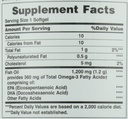 Nature 's Bounty Fish Oil, Understøtter hjerte sundhed, 1200 Mg, Rapid Release Softels, 200 Ct (pakke med 2)