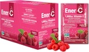 Energi- C Raspberry Multivitamin Drink Mix Powder Vitamin C 1000mg & Elektrolyter med Real Fruit Juice Natural Energy & Immune Support til kvinder & Mænd - Non- GMO Vegan & Gluten Free - 30 Greve