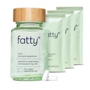 Fatty15 C15: 0 Pentadecansyre supplement Longevity Nutrient - 90 Vegan kapsler - 3x Cellular Fordele ved Fish Oil Omega 3 Kosttilskud - Gut Sundhed, Leverstøtte, & Mitokondriel Sundhed
