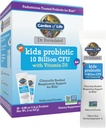 Livets have Dr. Formulerede Kids '10 Millioner CFU Probiotisk Stick Pack med D3 - Understøtter knogler, tænder og immunfunktion, Unflavored Powder, 30ct Carton