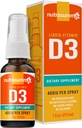 Nutrasumma D3 1000 IE Spray -1oz - naturligt høj Absorptionsrate understøtter ben øger immunsystemet Vitamin supplement