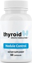 Nodeal Control - Doctor Formuleret Natural Thyroid Nodeal Control understøtter kroppen til at hjælpe med at reducere Thyroid Nodules -w / Spirulina, Boswellia, Gurkemeje, Inositol, Selenium, Prunella