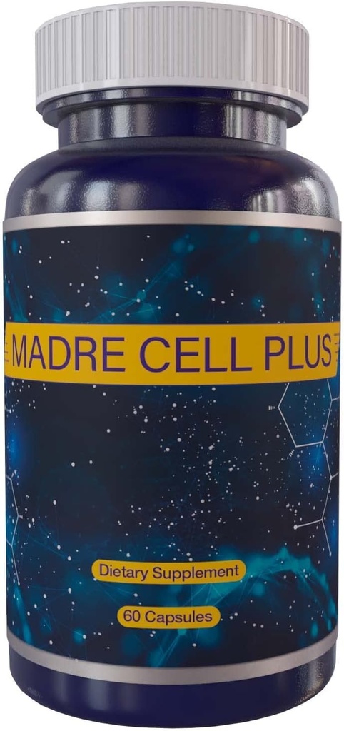 MADRE CELL PLUS - Stem Cell lavet af purest AFA, Gluten Free Blue Green Algae - 60 kapsler