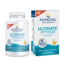 Nordic Naturals Ultimate Omega, Lemon Flavor - 210 Soft Gels - 1280 mg Omega-3 - Højpotens Fish Oil med EPA & DHA - fremmer hjerne & hjerte sundhed - non-GMO - 105 Serveringer