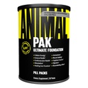 Animal Pak - Praktisk Multivitamin til mænd og kvinder Daily All- in- One Vitamin & Supplement Pack - Zink, Vitamin C, B, D, Aminosyrer, og immunforsvar - Sport Nutrition Performance - 30 Greve