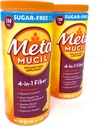 Metamucil Sugar Free Fiber Supplement, Orange Glat 260 Servering