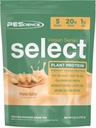 PEScience Select Vegan Protein Powder, Plant Based Protein Powder, Amazing Taste, Glat Texture, Pea og Brown Rice Blend, Dairy Free, Lactose Free, Gluten Free - Peanut Butter Delight, 5 Servere