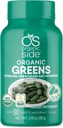 Organic Green (Spirulina, Wheatgrass & Moringa) 90 tabletter - Rich in Vitamin and Minerals - Super Green 1100 mg - Certificeret USDA - Non GMO - Vegan