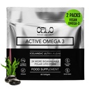Orlo Omega 3 - Vegan Omega-3 Supplement (EPA & DHA) - Ekstra styrke Fish Oil & Krill Alternativ fra Algae Oil (120 Mini Burpless Softgels)