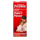Børn Tylenol flydende oral suspension medicin, Acetaminophen Pain Reliever & Fever Reducer, Aspirin-, Ibuprofen- & Alkohol- Free, Cherry, 4 Fl. Oz