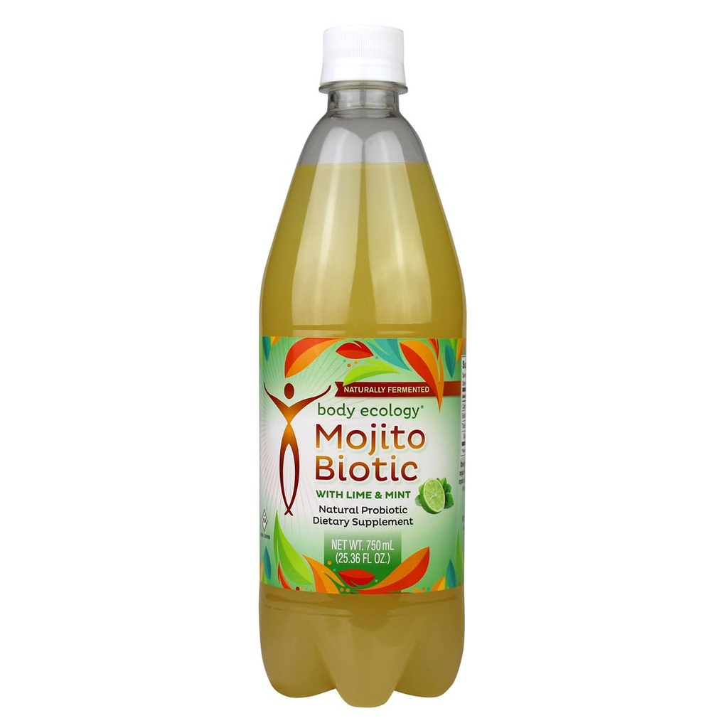 Krop Økologi MojitoBioteknologi • 124; Keto- venlige, Low- carb probiotiske drikke, der kan hjælpe Curb Sugar Cravings. 25oz Flaske