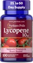 Puritans Pride Premium Lycopene 10mg, Kosttilskud til Prostata, Antioxidant, Heart Health, og Samlet Sundhedsstøtte, 100 Rapid Release Softels