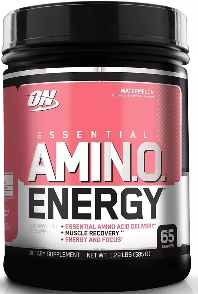 Optimum Nutrition Essential Amino Energy med grøn te og grøn kaffe ekstrakt, Flavor: Watermelon, 65 Servere