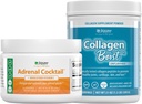 Jigsaw Health Bundle Buddy 124; Adrenal Cocktail, 60 Servere (Jar), og Collagen Boost, 30 Servere (Jar)