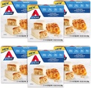 Atkins Snack Bar, Caramel Apple Pie, naturligt smag, God kilde til protein og fibre, lav Carb, lavt sukker (30 Barer)