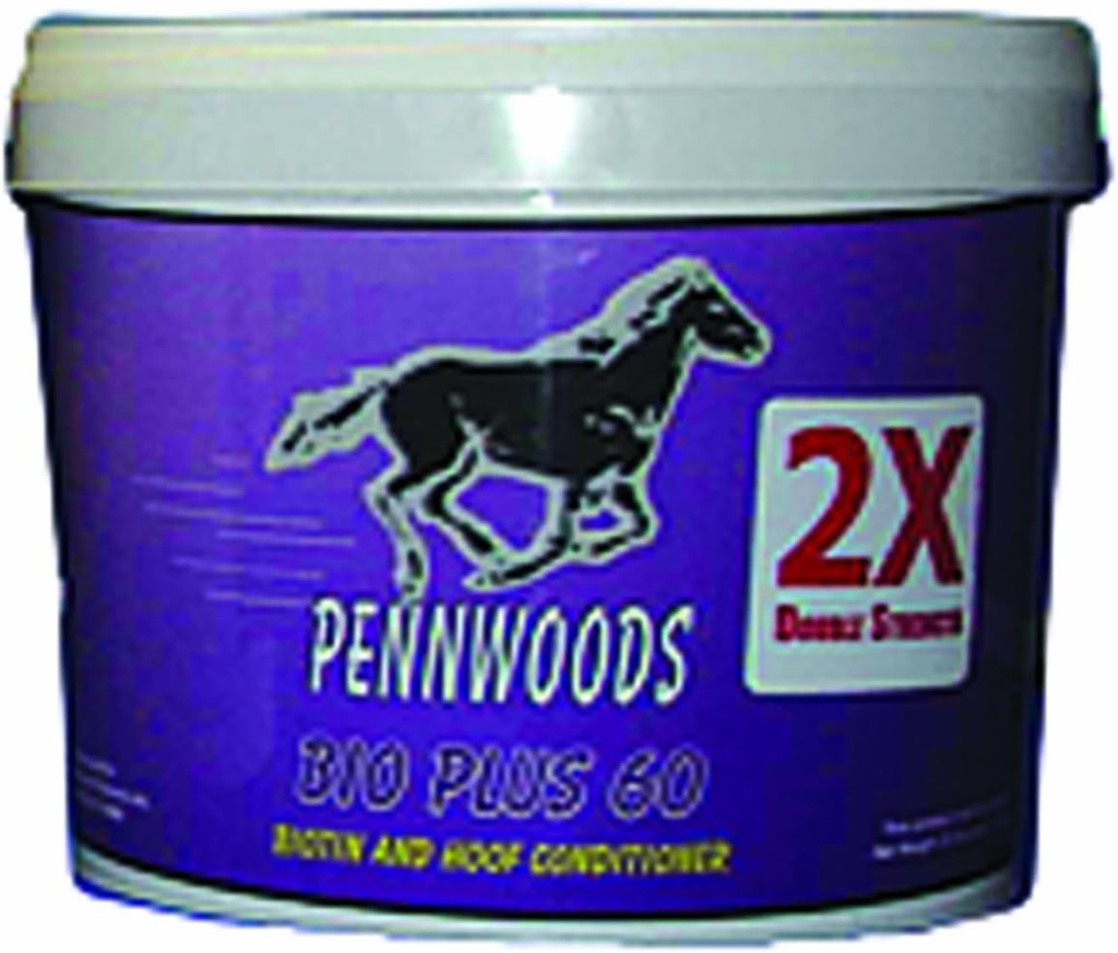 2X BIO PLUS 60 DOUBLE STRENGTHORSE TILLÆG