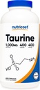 Nutricost Taurine 1000mg, 400 kapsler
