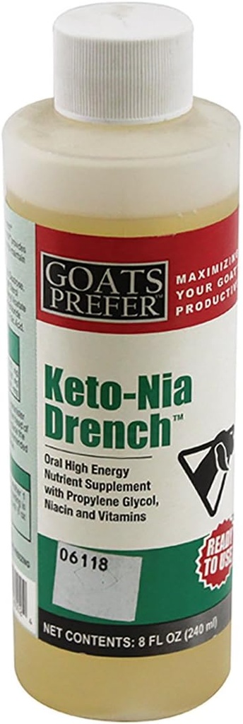 Vet's Plus Goats Prefer Keto-Nia Drench 8 Ounces