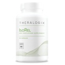 Theralogix IsoRel Whole Soybean Extract Supplement - 90- Day Supply - Menopause Support to Aid Hot Flashs - Prostate Health Support til mænd - NSF Certified - 90 Kapsler