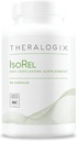 Theralogix IsoRel Whole Soybean Extract Supplement - 90- Day Supply - Menopause Support to Aid Hot Flashs - Prostate Health Support til mænd - NSF Certified - 90 Kapsler