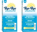 Detox Drink Mix w / Electrolytes - for Bloating, Recovery, Træthed, Brain Fog - Probiotika, Lions Mane, Milk Thistle - Zero Sugar Lemonade - 20 Pack
