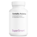 SuperSmart - Centella Asiatica 180 mg per dag - Gotu Kola Extract Supplement: 124; Non- GMO & Gluten Free - 90 vegetariske kapsler