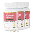 Probiotika og Prebiotika til kvinder pH Balance & fordøjelsessundhed - 60 Millioner Vaginal Probiotika med kranbær & D- Mannose til Gut, urinveje, immunforsvar, Vegan & Non- Gmo; 270 Kapsler